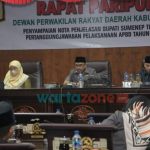 DPRD Sumenep Gelar Paripurna Nota Penjelasan Bupati Terhadap RP3 APBD 2021, Dorong Terwujudnya Konsistensi Kebijakan