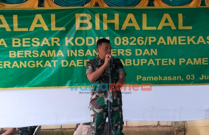 Dandim 0826 Pamekasan Gelar Halal Bihalal, Perkuat Sinergitas dengan Insan Media
