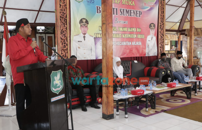 Di Kecamatan Arjasa, Bupati Sumenep Bawa Oleh-Oleh Pembangunan Infrastruktur Rp 5.7 Miliar