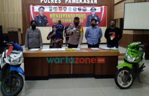Gelar Operasi Pekat Semeru 2022, Polres Pamekasan Amankan 7 Kasus Tindak Pidana