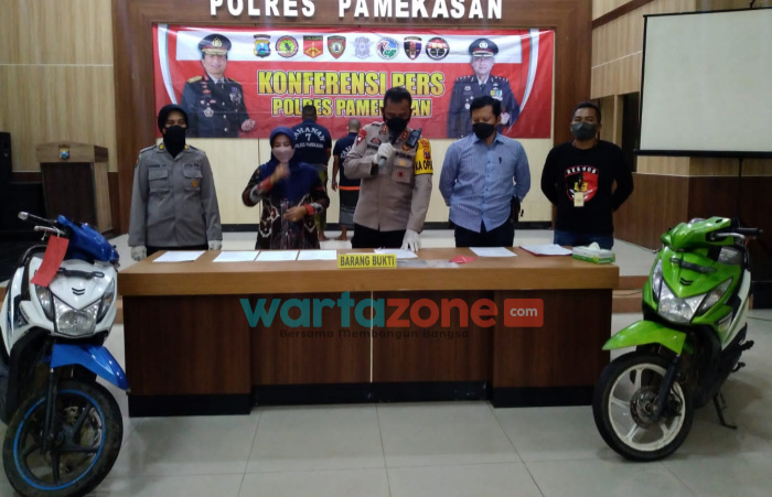 Gelar Operasi Pekat Semeru 2022, Polres Pamekasan Amankan 7 Kasus Tindak Pidana