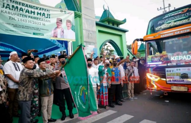 Lepas Jemaah Haji 2022, Mas Tamam_ Doakan Pamekasan Aman, Makmur dan Sejahtera