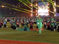 Opening Ceremony Porprov VII Jatim, Bupati Jember Tampil Nyanyikan Lagu Madura, Bupati Lumajang Bawa Jaran Kencak