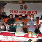 Polres Jember Amankan Bandar Narkoba Lintas Tapal Kuda, Sita BB Sabu Senilai Rp 1.5 Miliar