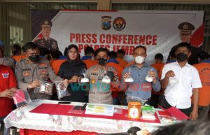 Polres Jember Amankan Bandar Narkoba Lintas Tapal Kuda, Sita BB Sabu Senilai Rp 1.5 Miliar