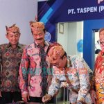 Resmikan Kantor PT. Taspen Cabang Madura, Bupati Pamekasan Ajak Pimpinan Daerah se-Madura Kolaborasi