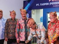Resmikan Kantor PT. Taspen Cabang Madura, Bupati Pamekasan Ajak Pimpinan Daerah se-Madura Kolaborasi