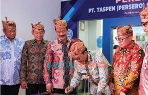 Resmikan Kantor PT. Taspen Cabang Madura, Bupati Baddrut Tamam Ajak Pimpinan Daerah se-Madura Untuk Lebih Kolaboratif