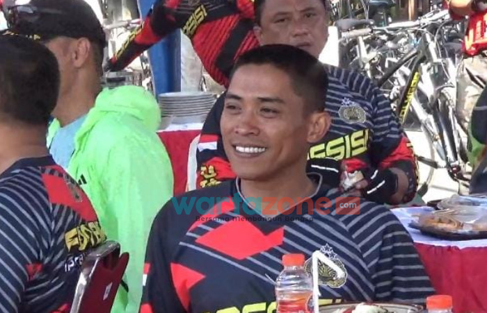 Yonif Raider 514 Semarakkan Fun Bike HUT Bhayangkara ke-76 di Polres Bondowoso