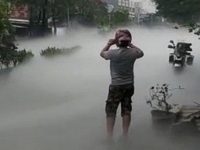 Bak Negeri di Atas Awan, Ternyata Ini Penyebab Jalan di Tangerang Berkabut
