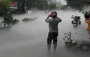 Bak Negeri di Atas Awan, Ternyata Ini Penyebab Jalan di Tangerang Berkabut