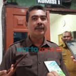 Foto: Wakil Ketua Komisi A DPRD Bojonegoro, Sugiyono, ditemui usai studi banding ke Komisi I DPRD Kabupaten Sumenep. (Panji Agira for wartazone.com)