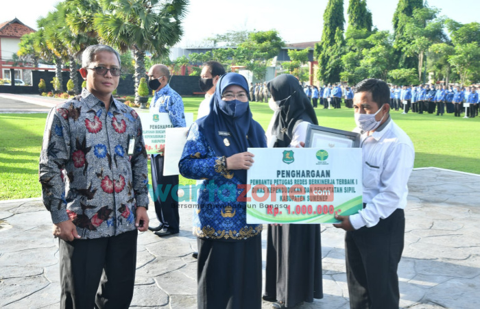 Pemkab Sumenep Apresiasi Pegawai Non ASN Disdukcapil, Mereka Tercatat Berkinerja Baik