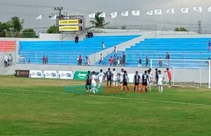 Perdana Pertandingan Sepak Bola Jember Vs Malang Berakhir Skor Sama