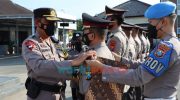 Sertijab Kabag SDM Polres Pamekasan dan Kapolsek Jajaran