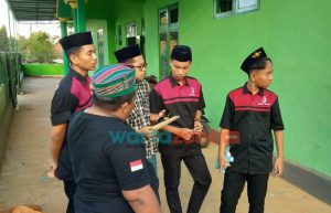 Ansor Rubaru Gandeng SMK Arsitek Nurul Islam Bangun Kantor Sekretariat