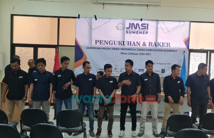 Berikut Struktur JMSI Sumenep yang Baru Dikukuhkan