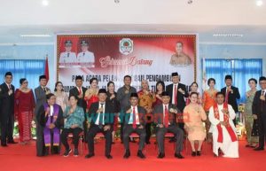 Bupati Nias Lantik Sembilan Pejabat Pimpinan Tinggi Pratama