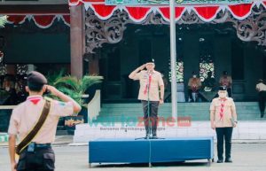 Peringati Hari Pramuka ke-61, Bupati Pamekasan_ Pramuka Wadah Penting Dalam Pembentukan Karakter Pemuda