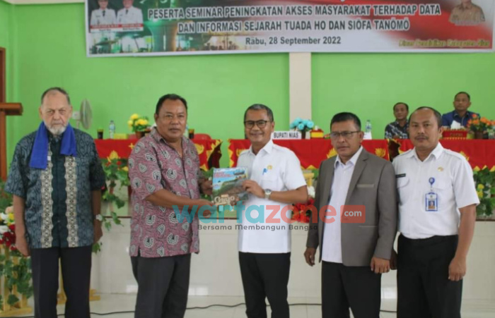 Dinas Pendidikan Nias Selenggarakan Seminar Sejarah Keturunan Tuada Ho dan Siofatanomo