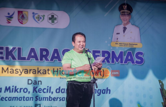 Pemkab Jember Deklarasi Germas, Wujudkan Masyarakat Hidup Sehat