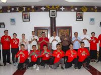 Bupati Nias Berangkatkan Kontingen Tim Wushu dan IPSI Pada Kejuaraan Pemprovsu