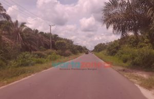 Jalan Mulus Beraspal Menuju Pantai Ujung Pandaran Manjakan Pengunjung
