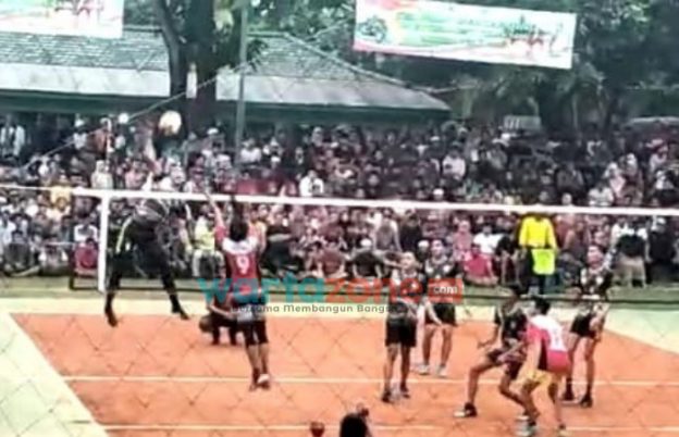 Berhasil Tumbangkan Denpas Waru, Ayunda Targetkan Juara Satu Turnamen Voli Dandim Cup 2022
