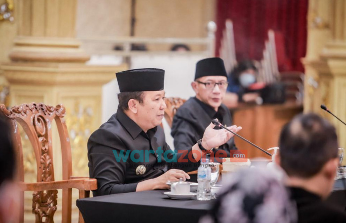 Bupati Hendy Pimpin Rakor dengan Seluruh Jajarannya