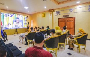 Bupati Jember Ikuti Rakor Pengendalian Inflasi Bersama Mendagri Melalui Zoom Meeting