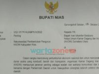 Bupati Nias Rekomendasikan Pembentukan Organisasi Kamar Dagang dan Industri