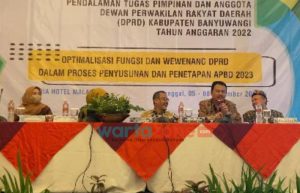 DPRD Banyuwangi Gelar Bimtek, Optimalisasi Fungsi dan Wewenang dalam Proses Penyusunan dan Penetapan APBD 2023