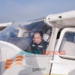 Gunakan Pesawat, Bupati Hendy Tinjau Potensi Bencana dari Langit