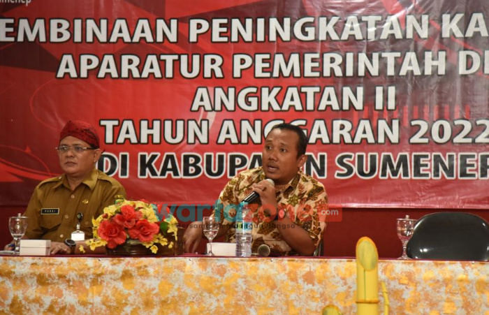 Ketua Komisi I DPRD Sumenep Minta Kepala Desa Ambil Peran Tekan Angka Kemiskinan