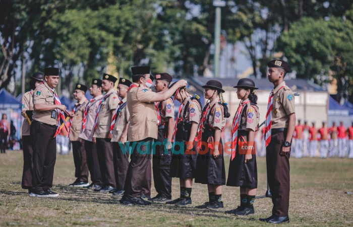 Peringatan HUT ke-61 Pramuka, Ini Pesan Bupati Hendy