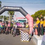 Peringati Hari Jadi ke-77 Provinsi Jatim, Bupati Jember Sosialisasikan Gempur Rokok Ilegal Kepada Peserta Funbike