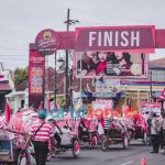 Ratusan Becak Hias Turut Meriahkan Karnaval di Jember