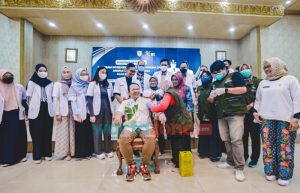 Bupati Hendy Dapatkan Vaksinasi Covid-19 Dosis Keempat