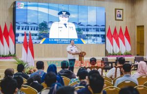 Bupati Hendy Hadiri Pembekalan Teknis Wajib Pajak Berbasis Digital Melalui Alat Sinkron Box