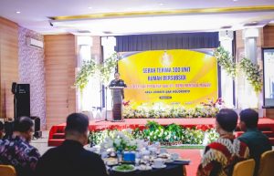 Bupati Jember Hadiri Serah Terima 300 Rumah Subsidi, Sematkan Pesan Jaga Sistem Irigasi