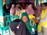 Kurangi Beban Korban Erupsi Semeru, Golkar Lumajang Droping Kebutuhan