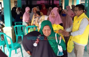 Kurangi Beban Korban Erupsi Semeru, Golkar Lumajang Droping Kebutuhan