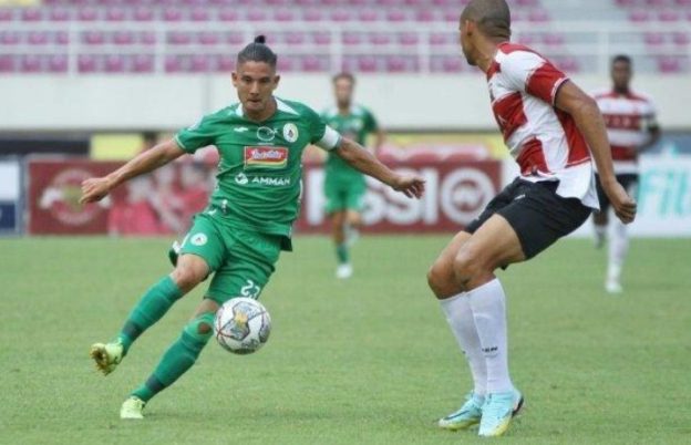 Madura United Sukses Petik Tiga Poin Usai Menjamu PSS Slamen