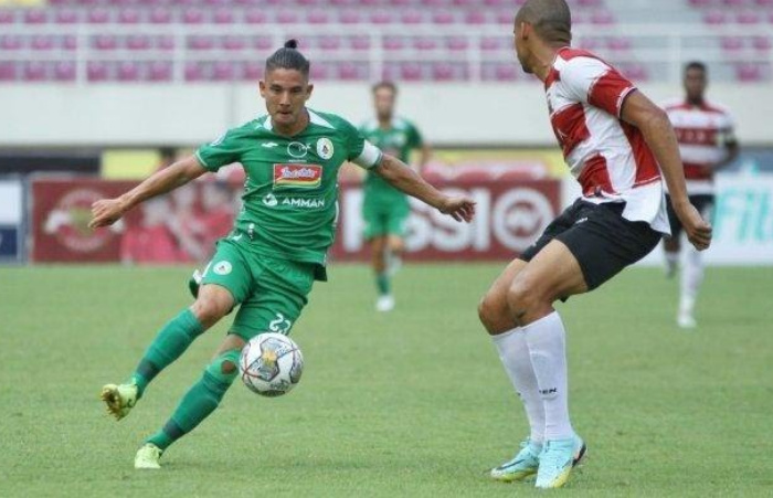 Madura United Sukses Petik Tiga Poin Usai Menjamu PSS Slamen