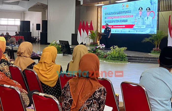 Minimalisir Kasus Pungli Sektor Pendidikan, Sosialisasi Sasar Ratusan Guru di Jember