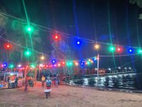 Pemdes Lobuk Isi Malam Pergantian Tahun dengan Soft Launching Spot Pancing Wisata Matahari