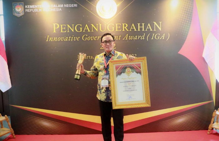 Pemkab Pamekasan Kembali Terima Penghargaan Tingkat Nasional, Kali Ini Dari Kemendagri