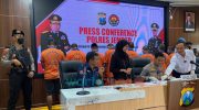 Polisi Ringkus Dua Pengedar Sabu Antar Kota di Depan Masjid Jember