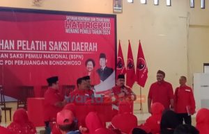 Tahun 2024, Wabup Irwan Bachtiar Targetkan PDI Perjuangan Raih 110 Ribu Suara se Bondowoso