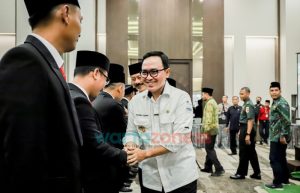 Hadiri Pelantikan PPK Kabupaten Pamekasan, Bupati Baddrut Tamam Ajak Kerja Sama yang Baik